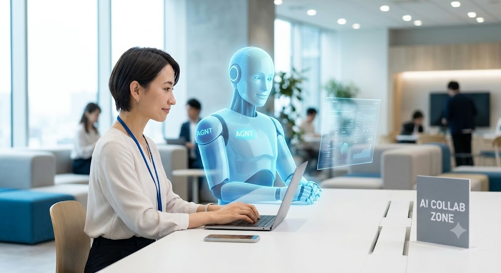 「話すAI」から「動くAI」へ！2026年最新のAIエージェントでできること＆未来のAI社員構想